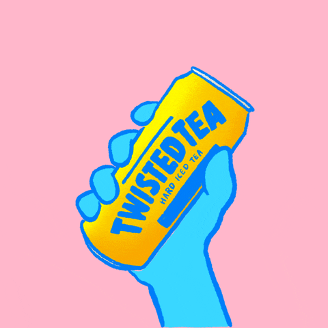 Grasping Twisted Tea GIF