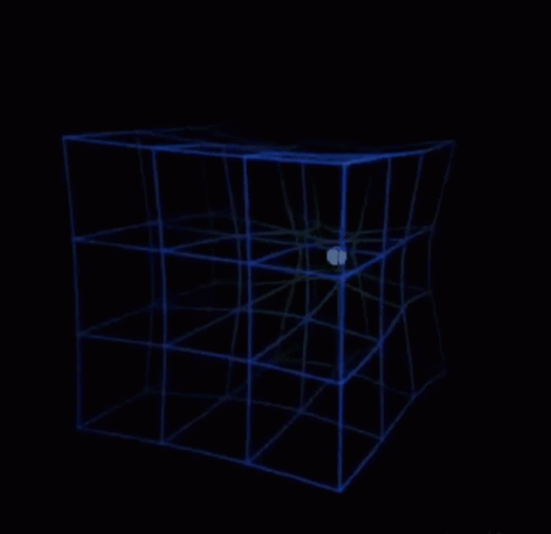 Gravity Curves Space Time GIF