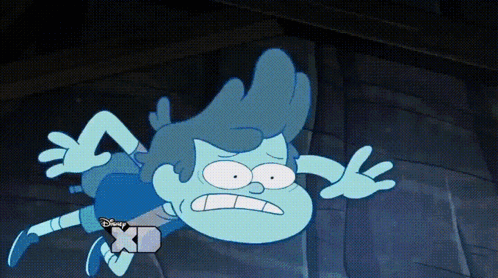Gravity Falls Characters Disintegrate GIF
