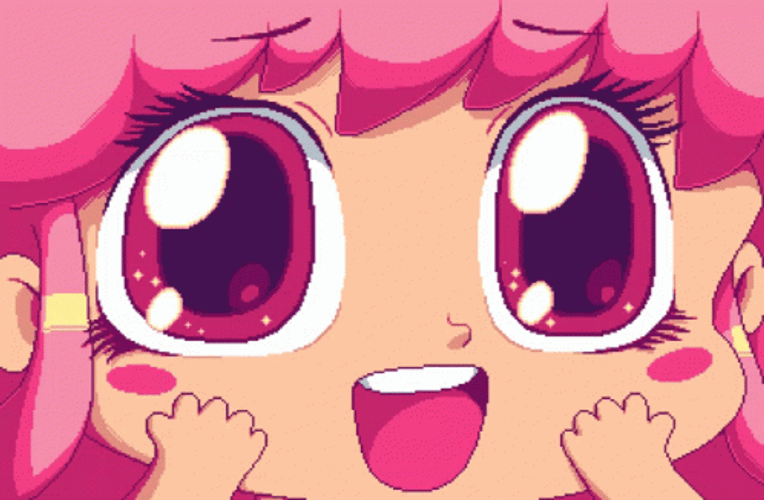Gravity Falls Cute Pink Anime GIF