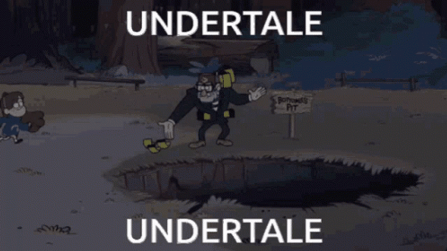 Gravity Falls Undertale GIF