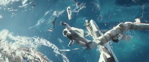 Gravity Official Main Trailer GIF