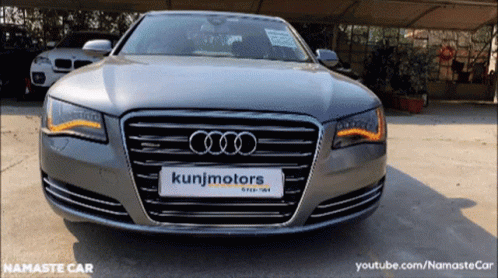 Gray Audi Car GIF