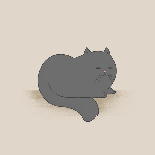 Gray Cartoon Cat Gif | Gifdb.Com