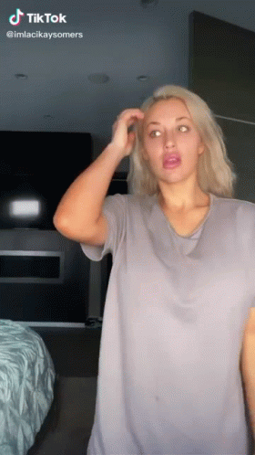 Gray Long Hair Transition GIF