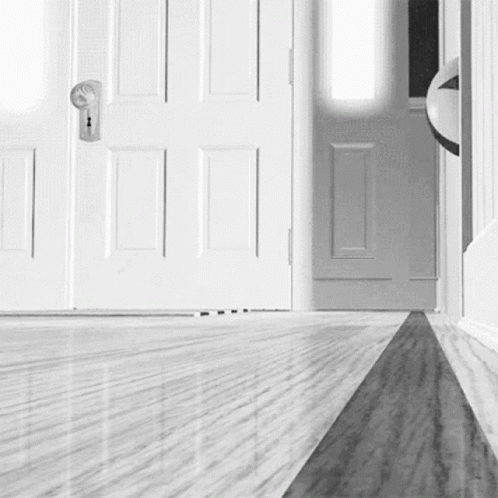 Grayscale Toy Story Bouncing Ball GIF