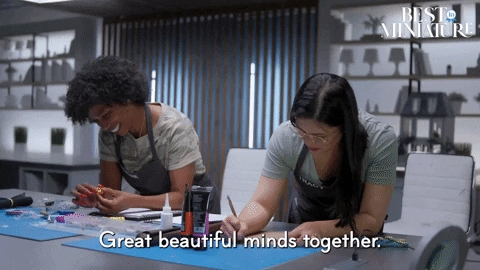 Great Beautiful Minds Together GIF
