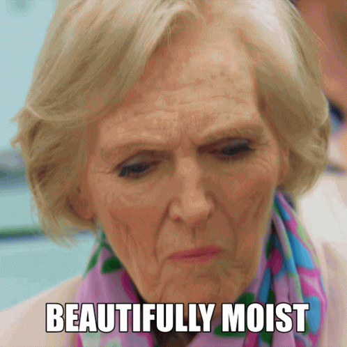 Great British Bake Off Commenting Beautifully Moist GIF