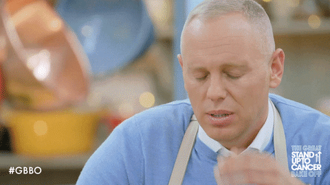 Great British Bake Off Contestant In Despair GIF