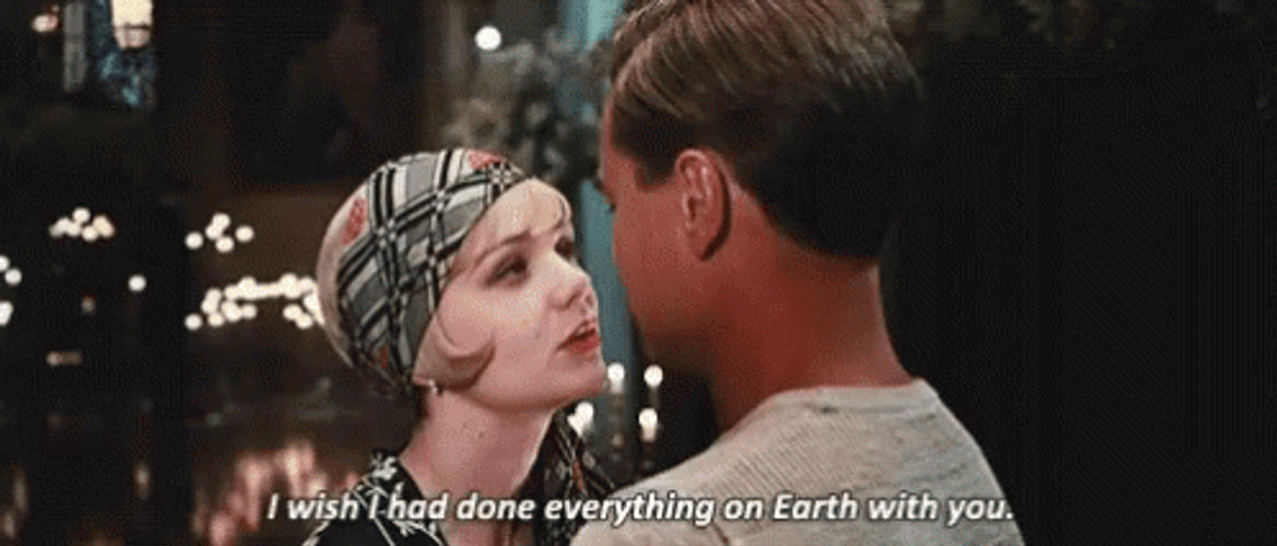 Great Gatsby Daisy And Jay Couple GIF