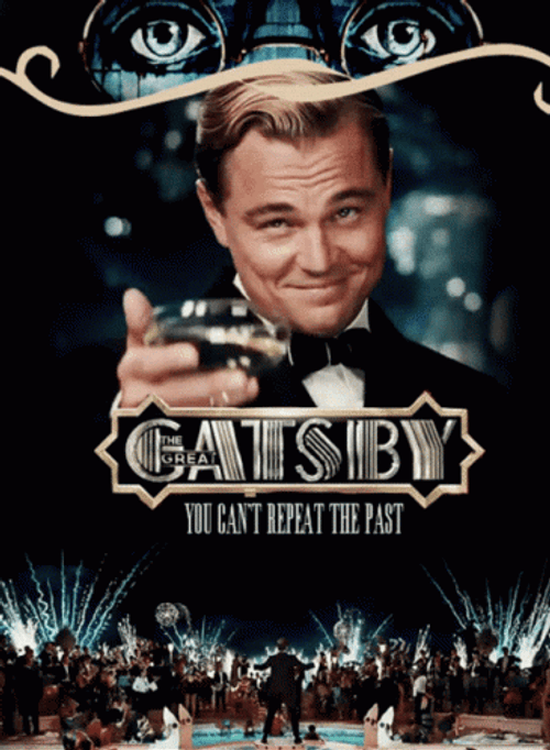 Great Gatsby Leonardo DiCaprio Poster GIF