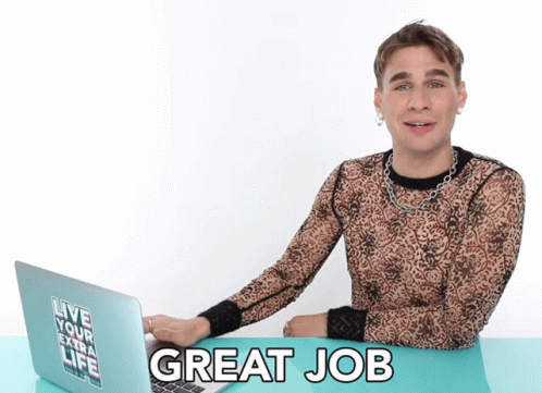 Great Job Brad Nodding GIF
