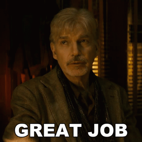 Great Job Goliath Billy GIF