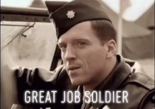 Great Job Meme Band Of Brothers Richard Winters GIF