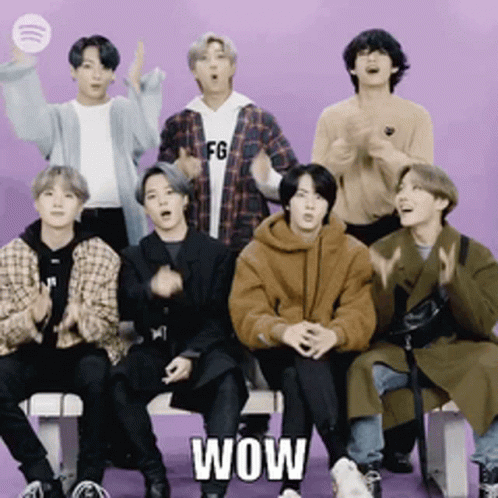 Great Job Meme Bts Clapping Wow GIF