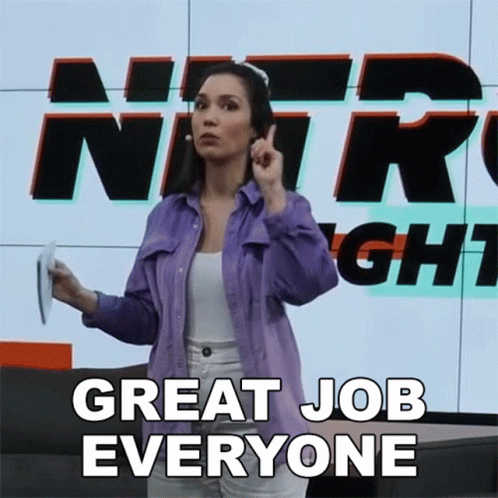 Great Job Meme Nitro Nights Stefanie Langer GIF