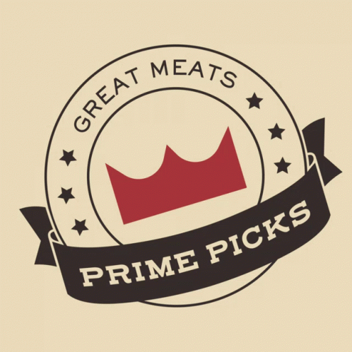 Great Meats Prime Picks Logo with Crown