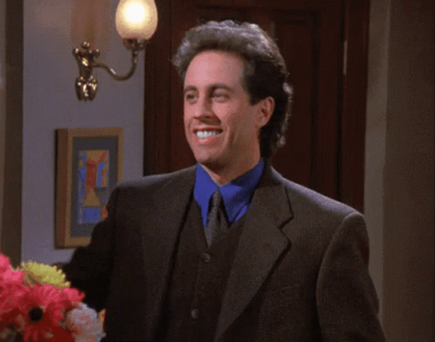 Great Minds Think Alike Jerry Seinfeld GIF