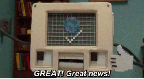 Great News Colin The Computer GIF