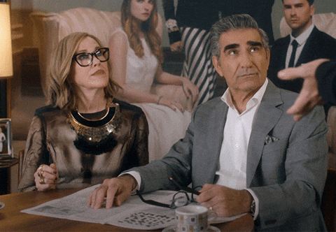 Great News Eugene Levy Catherine O'hara GIF