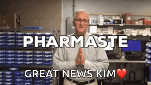 Great News Kim Pharmaste GIF