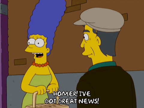 Great News Marge Simpson GIF