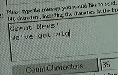 Great News Old Text GIF
