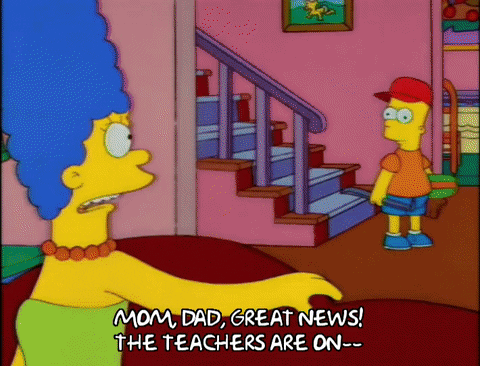 Great News The Simpsons GIF