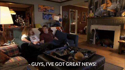 Great News Workaholics GIF