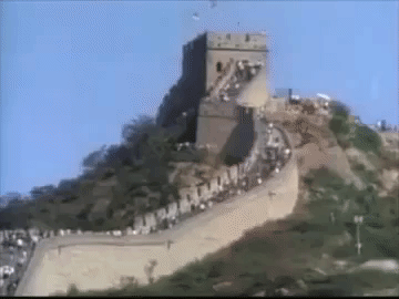 Great Wall Of China GIF