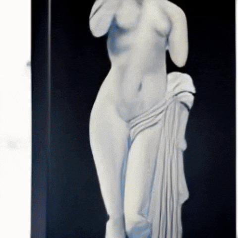 Greece Venus De Milo Statue GIF