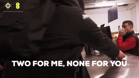 Greedy Boy Two For Me None For You GIF