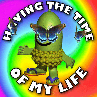 Green Acorn Time Of My Life GIF