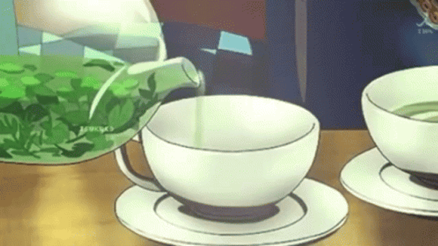 Oishiidesu  Anime Food  Green Tea  Fruits Baskets ep19
