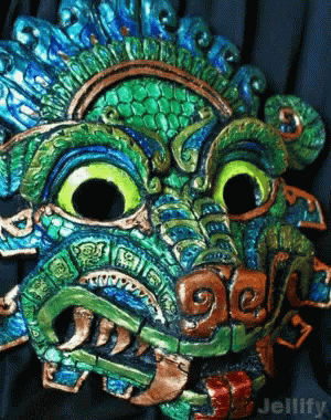 Green and Blue Mask Jellify