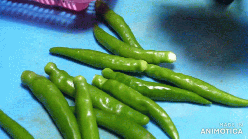 Green And Red Chili GIF