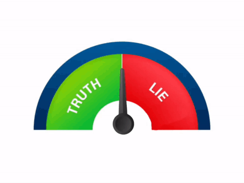 Green And Red Truth Lie Gauge GIF