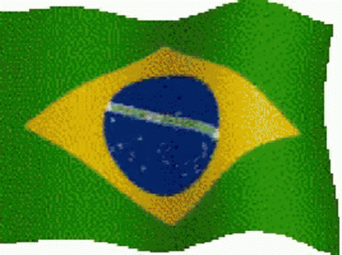 Green and Yellow Flag Blue Center