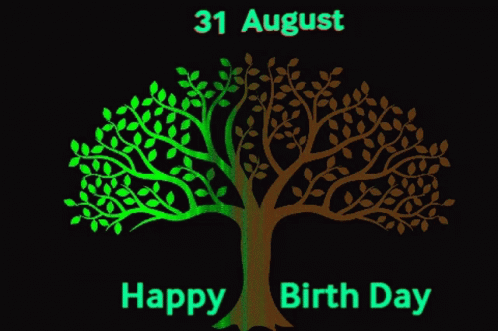 Green and Yellow Tree 31 August