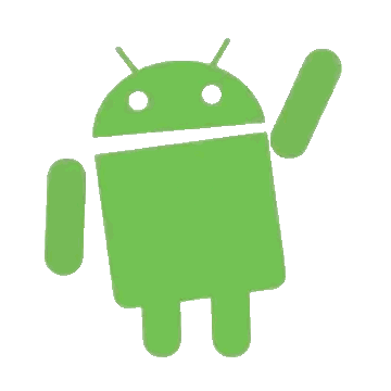 Green Android Hand Up