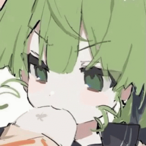 Green Anime Different Posters GIF