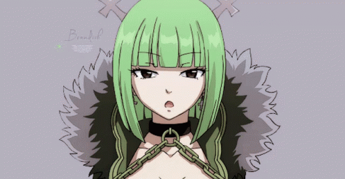 Green Anime Fairy Tail Brandish GIF
