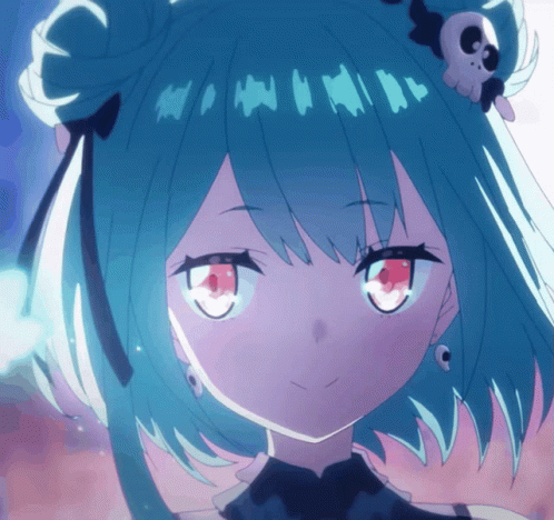 Green Anime Hololive Alternative GIF