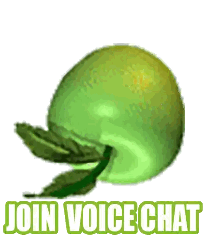 Green Apple With Join Voicechat