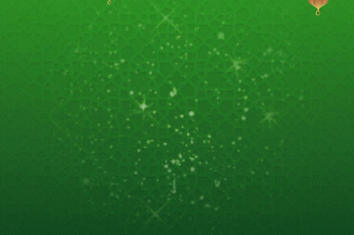 Green Background Lanterns Selamat Hari Raya Aidilfitri GIF