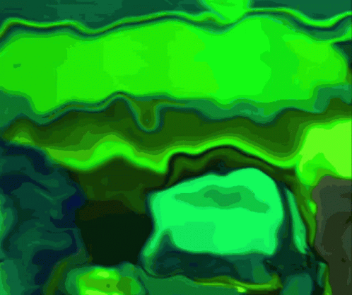 Green Background With Lines and Dots