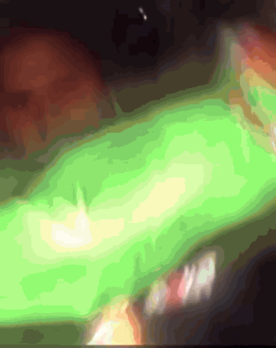 Green Background With White Spots