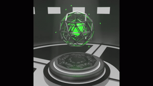 Green Ball Perfect Loop GIF