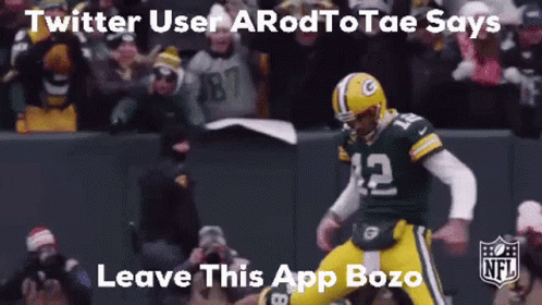 Green Bay Packers Player Number 12