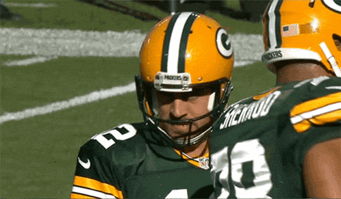 Green Bay Packers Player Number 20